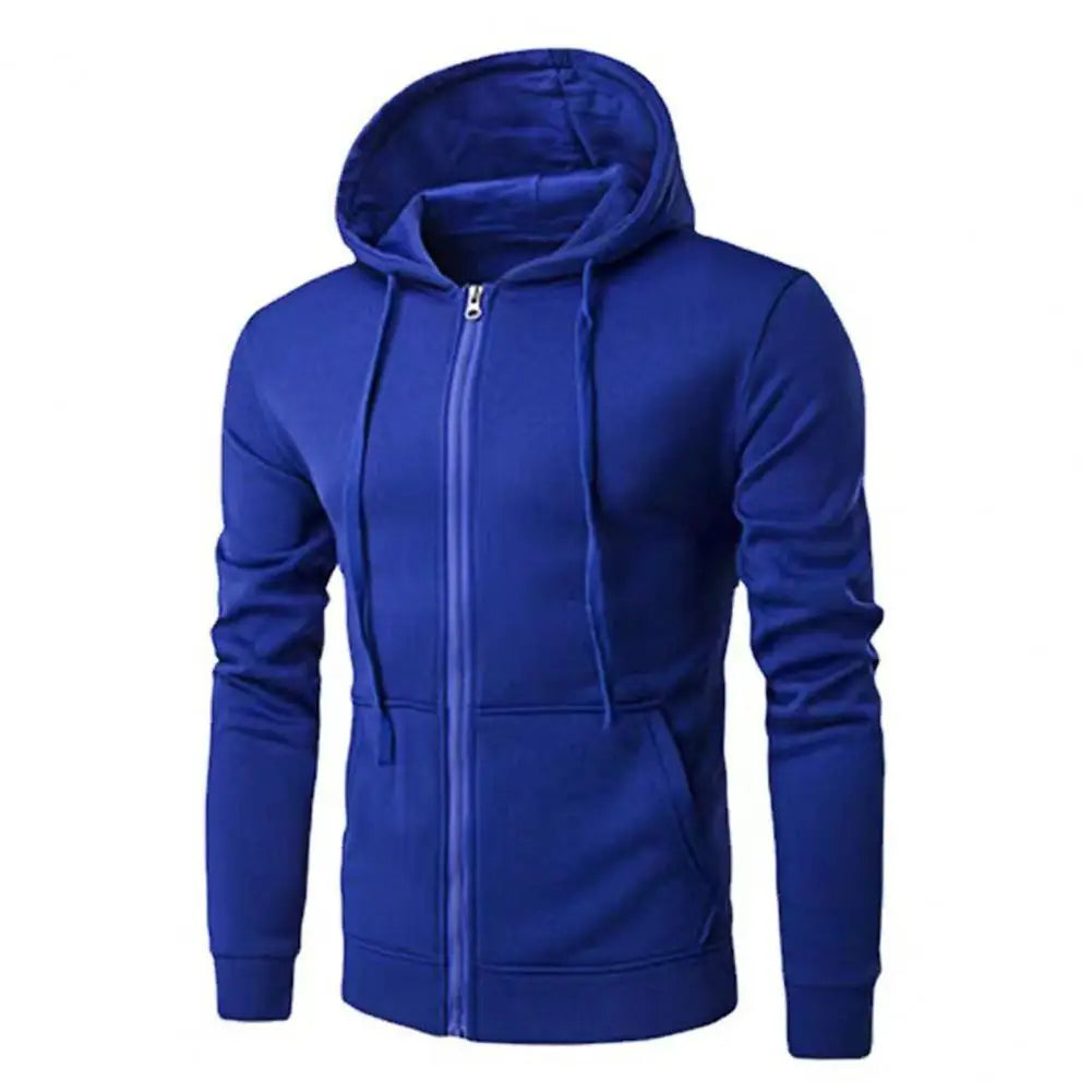 Autumn Men Sweatshirts Long Sleeve Jacket Hoodie Zipper