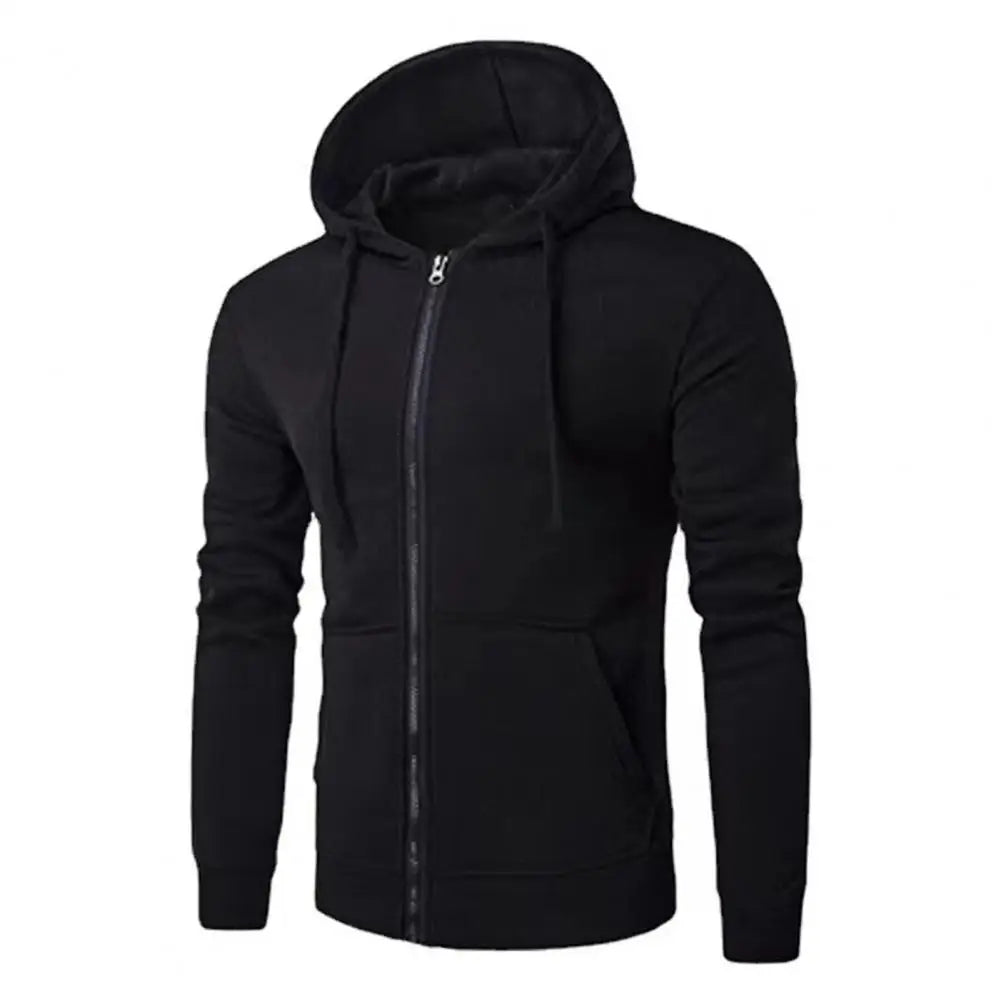 Autumn Men Sweatshirts Long Sleeve Jacket Hoodie Zipper